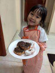 Premium Cetakan Donat Kuningan 6cm (anti Lengket)