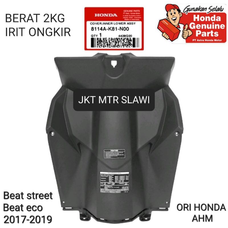 81141-K81-N00ZA cover inner legsil kontak dashboard beat street beat eco ori 2017-2019 ori honda ahm