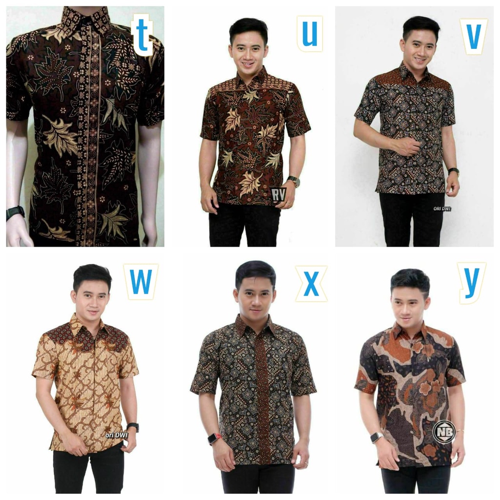 Jual BAJU BATIK PRIA TRENDY BATIK COWOK BATIK HEM LAKI-LAKI TERVIRAL DI