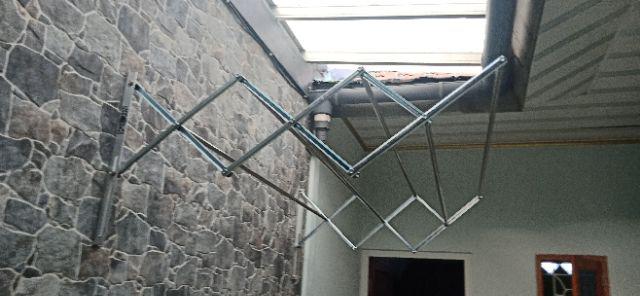 Jemuran Dinding Stainless 150 Cm