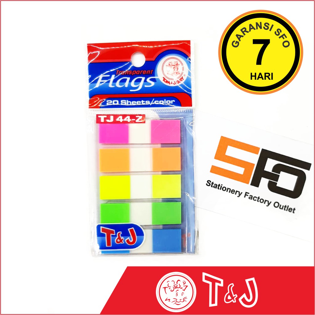 

Index Tabs T&J 5 Warna - TJ 44-Z