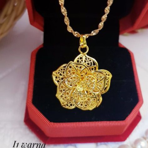 Kalung Terlaris Lapis 24K K001