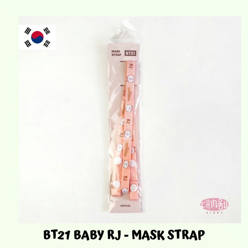 (READY STOCK) BT21 Baby Mask Strap / Tali Masker RJ