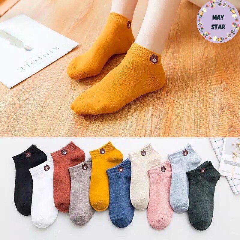 kaos kaki panda / kaos kaki wanita / kaos kaki dewasa /kaos kaki pendek
