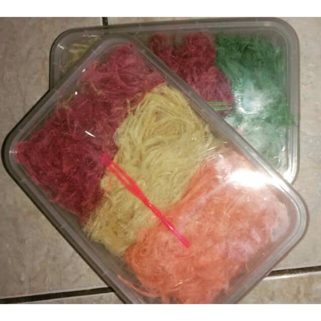 

Rambut Nenek Rambut Mbah Rainbow 120gr