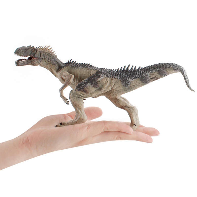 Mary Figurine Allosaurus Simulasi Model Dino Interaktif Realistis Dinosaurus Miniatur PVC Solid Dekorasi Kamar Anak
