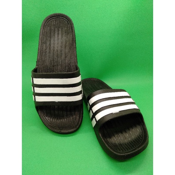 [PIKU] Sandal Slop Pria Karet Model Adidas Sandal Casual Sandal Slip-on