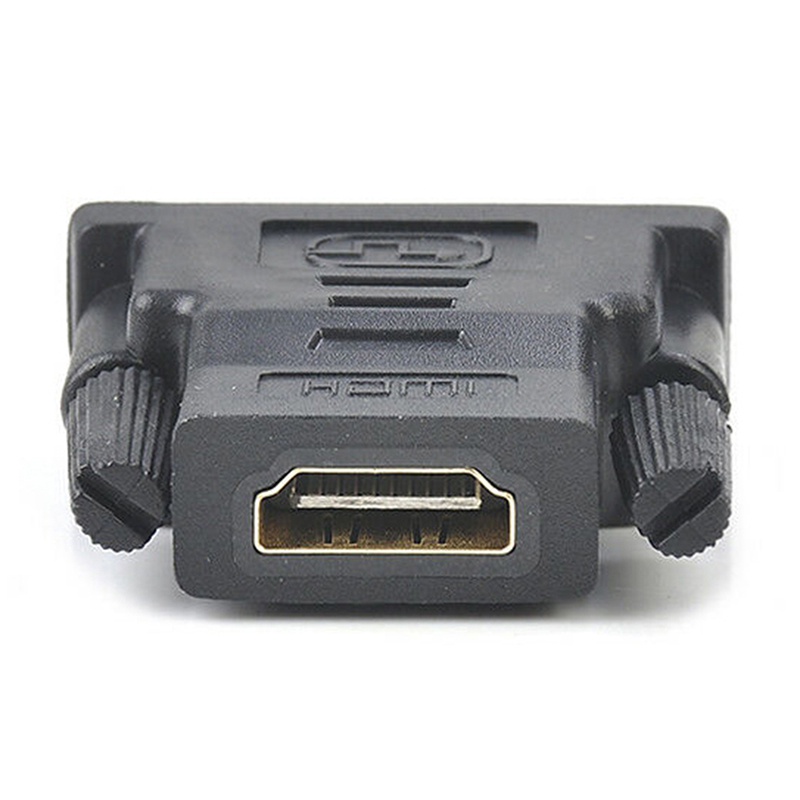 {LUCKID}HDMI Female To Female VGA 24+1Pin DVI Male HDMI Male Adapter Connector HDTV