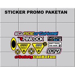 STICKER CUSTOM HELM AGV