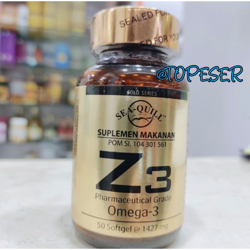SEA-QUILL SEA QUILL OMEGA 3 Z3 ISI 50 SOFTGELS