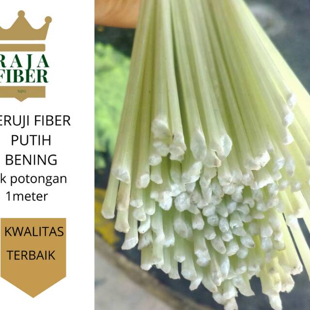 Jeruji fiber hijau bening panjang  1meter termurah