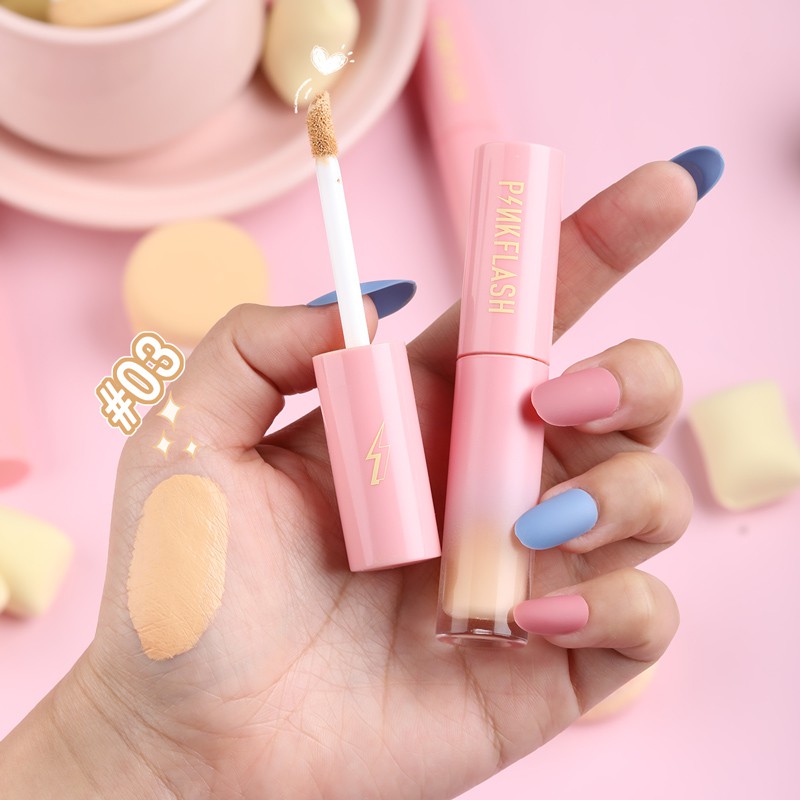 PINKFLASH #OhMyBreath Liquid Concealer Tahan Air Tahan Lama-03
