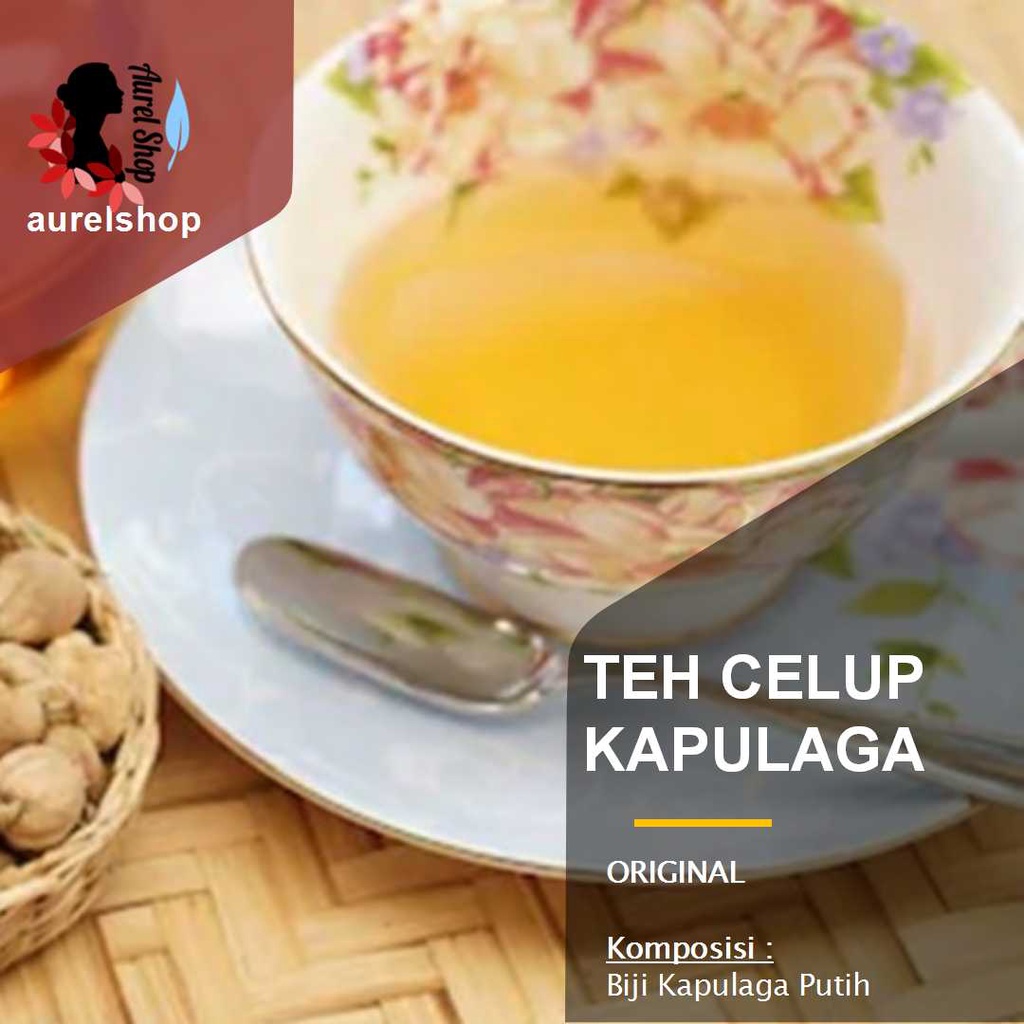 

Teh Celup Kapulaga Putih