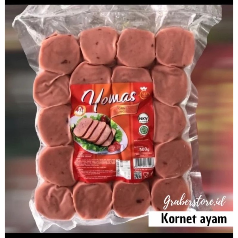 

Yomas Kornet Ayam Bentuk Coin 500gr