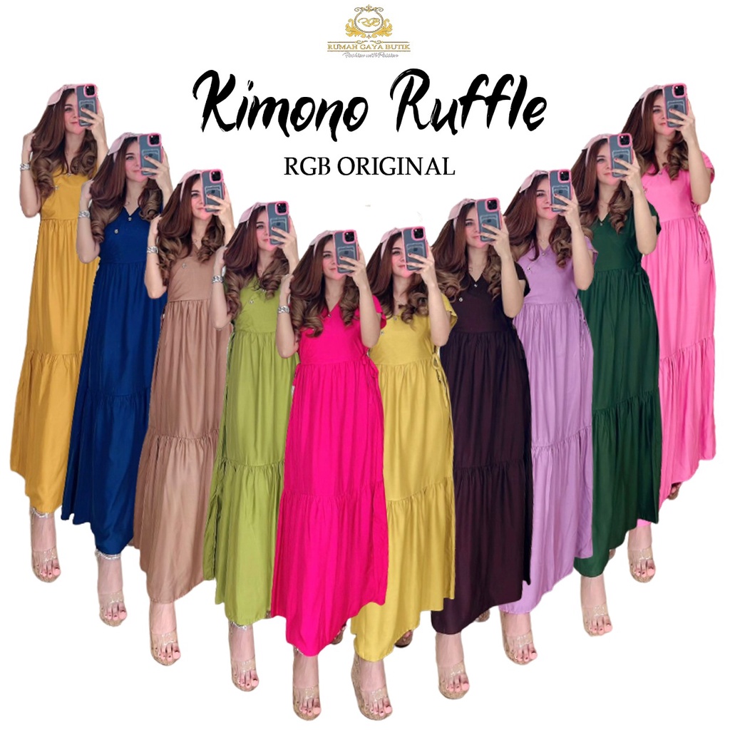 101. KIMONO RUFFLE RGB