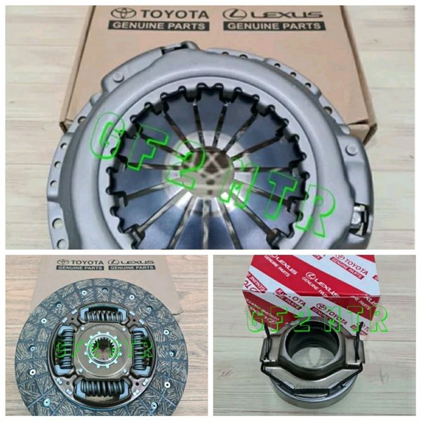 Paket Kampas Kopling Matahari Bearing Kopling Toyota Kijang Innova Inova Bensin  0K080 Murah