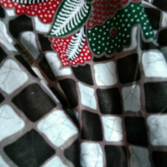 Batik Tunik Shibori Jumputan Terbaru Size S-3l / Hrb026 Yelbor Navbor / Biru Putih / Original..