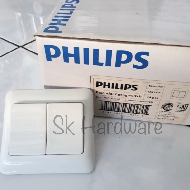 saklar seri essential philips ib