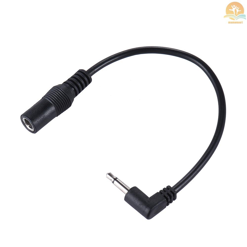 Kabel Konverter Power Supply 5.5mm X 2.1 / 2.5mm Ke 3.5mm (1 / 8) Positif Tip Untuk Efek Gitar