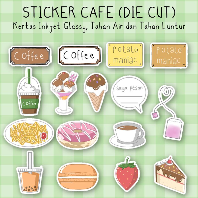 

Sticker Lucu Imut Murah (Glossy)