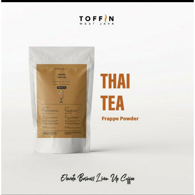 

Toffin Powder Thai tea/Bubuk minuman rasa thai tea