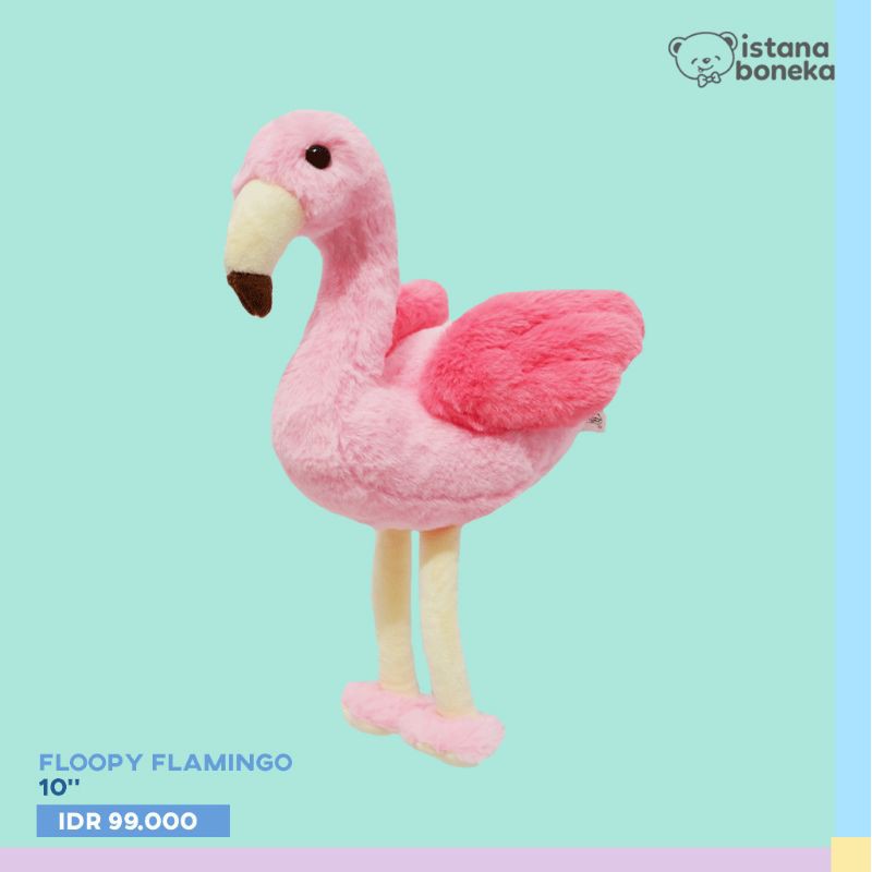 Boneka Flamingo lucu Istana Boneka