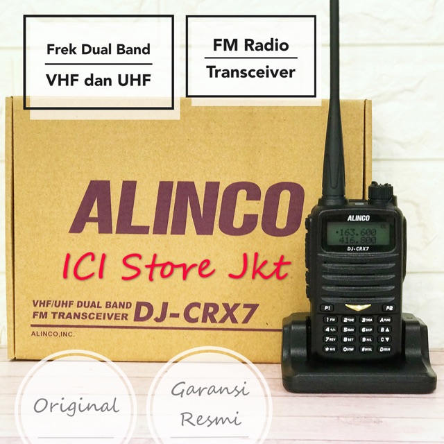 Radio HT Alinco CRX7 / Alinco CRX 7 Original