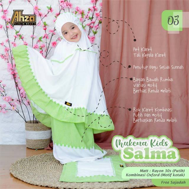 Mukena SALMA KIDS by AHZA