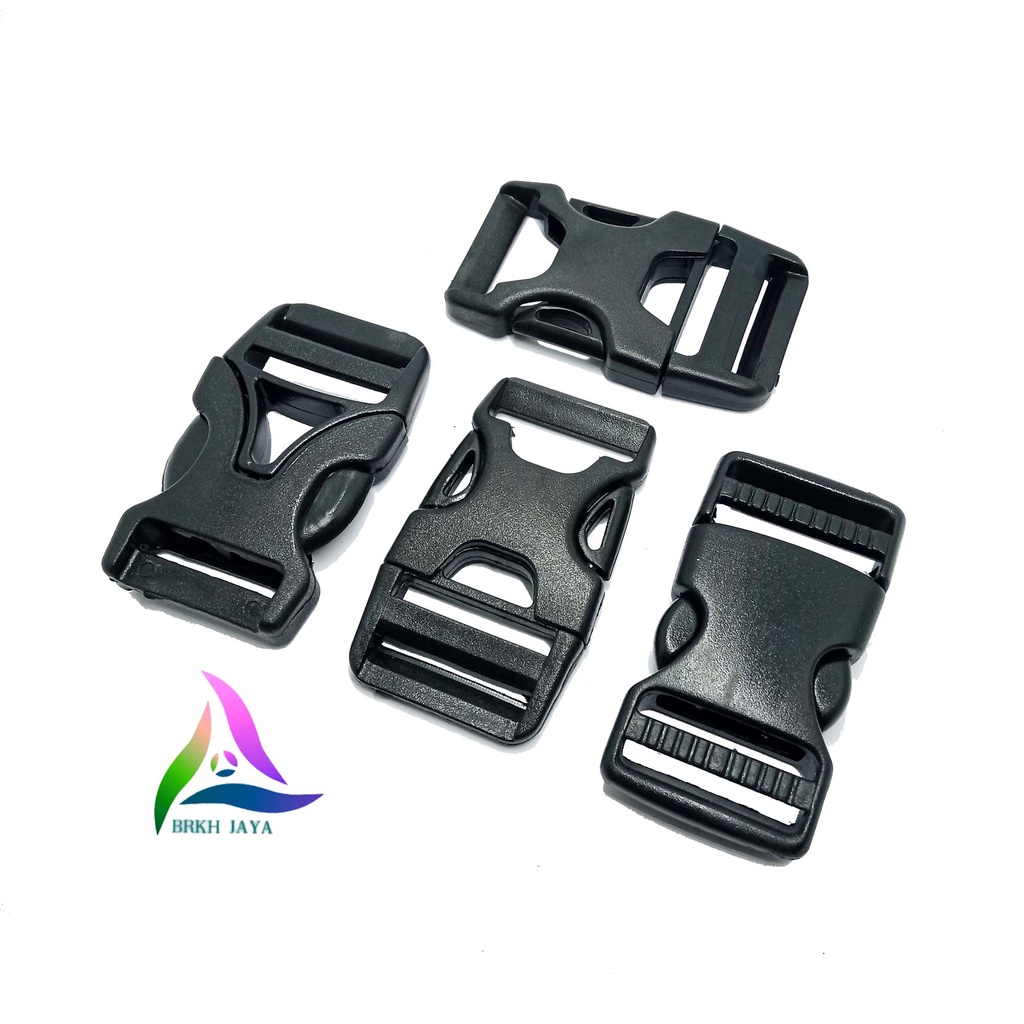 KUNCI SODOK TAS 2.5 CM / GESPER TAS PLASTIK BUCKLE ACETAL