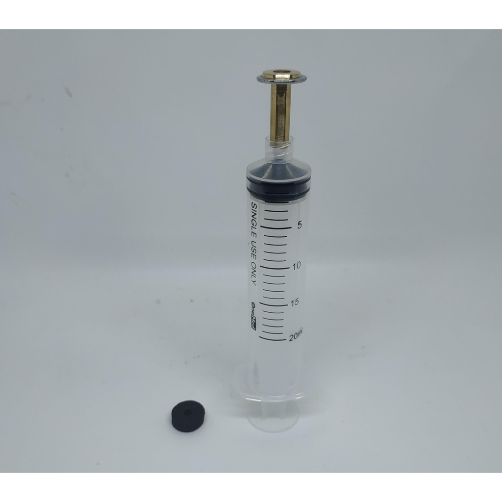 SUNTIKAN ( PRESS ) / SPET INJEK BUAT ISI ULANG BOTOL PRESS.UKURAN 20 ML. HARGA PER PCS