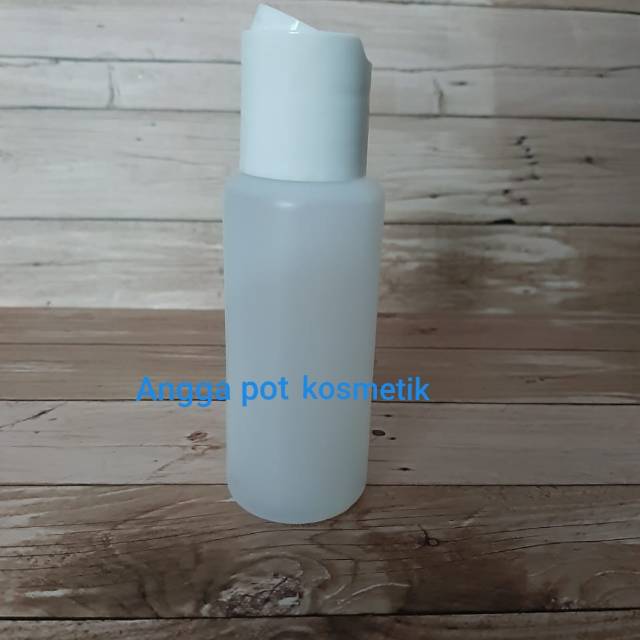 Botol HDPE 60ml tutup presto putih