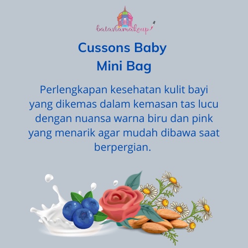 CUSSONS BABY MINI BAG /CUSSON HAMPERS/TAS HADIAH/KADO BAYI-7