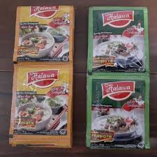 BUMBU INSTAN HALAWA KALDU BUBUK RASA SAPI, AYAM, JAMUR,  DAN MERICA BUBUK ISI 12 PCS