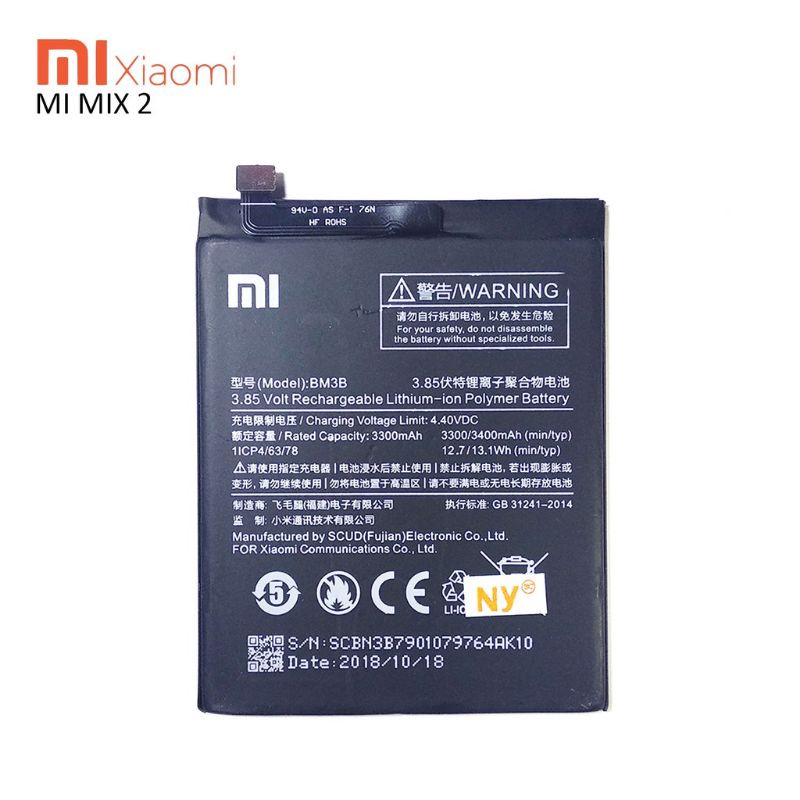 BATERAI XIAOMI MI MIX 2 / BM3B / BM 3B / BM-3B