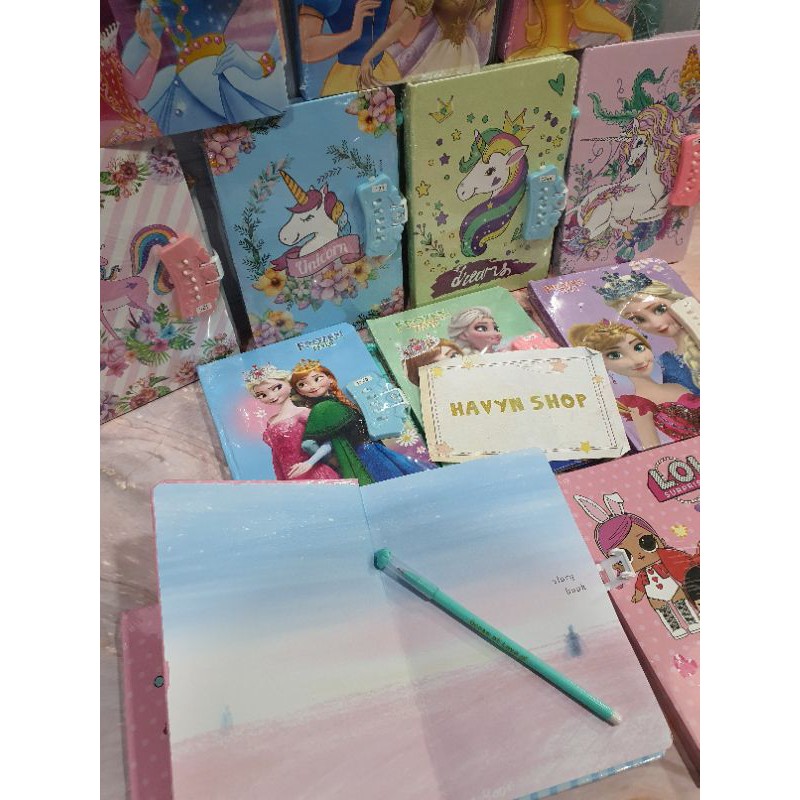 Diary ada KODE PASSWORD + PEN-4