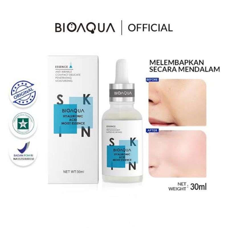 Bioaqua Essence Hyaluronic 30 ml / Serum Wajah / Serum Bioaqua