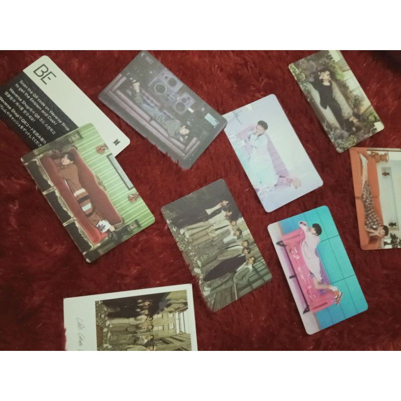 PC + postcard album BE Delux BTS (Jk, Jimin, V)