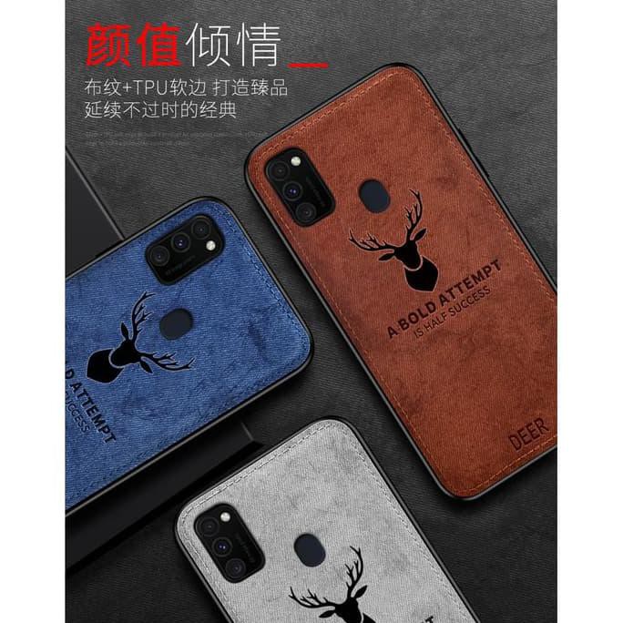 OPPO RENO2 F RENO 2F 2 F DEER CLOTH HARD CASE ORIGINAL JEANS TPU COVER