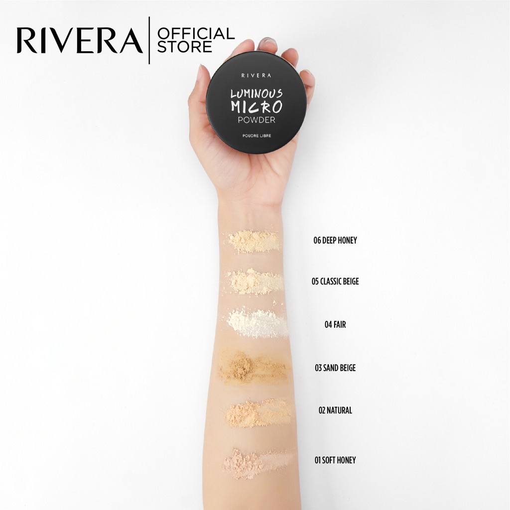 ❤ jselectiv ❤ RIVERA Luminous Micro Powder | Bedak Tabur RIVERA