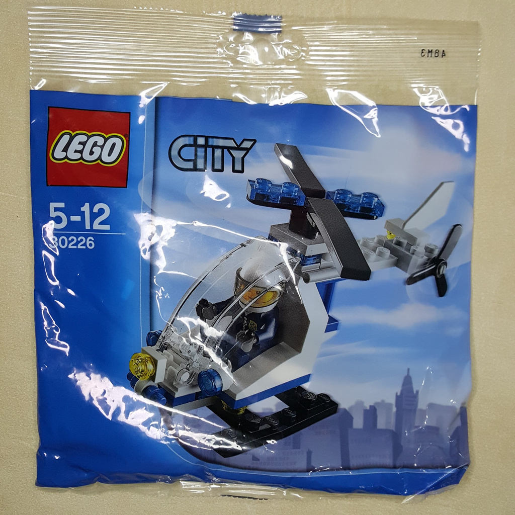 LEGO POLYBAG CITY 30226 POLICE HELICOPTER