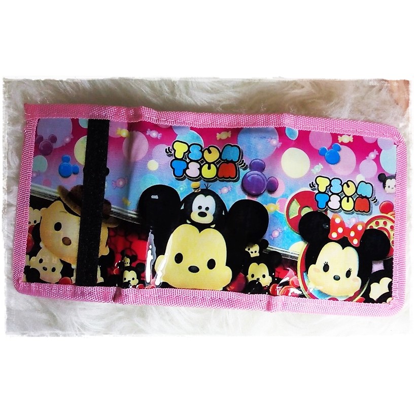 DK36 Dompet Kulit Lipat Anak Karakter Premium