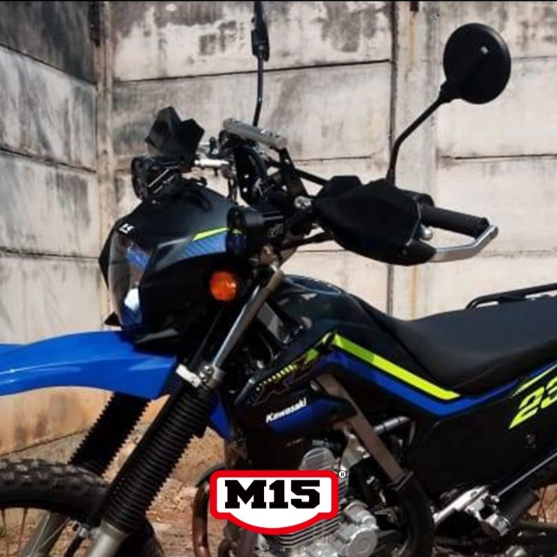 Bracket Dudukan Holder Lampu Sorot Foglamp M15 Kawasaki KLX 230