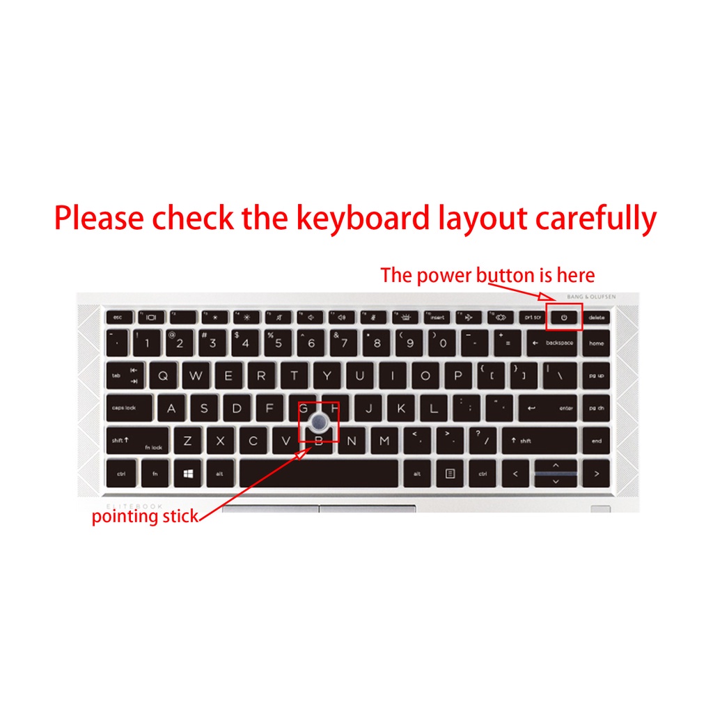 Pelindung Keyboard Bahan TPU Untuk HP Elitebook zbook 840 G7 G8 14