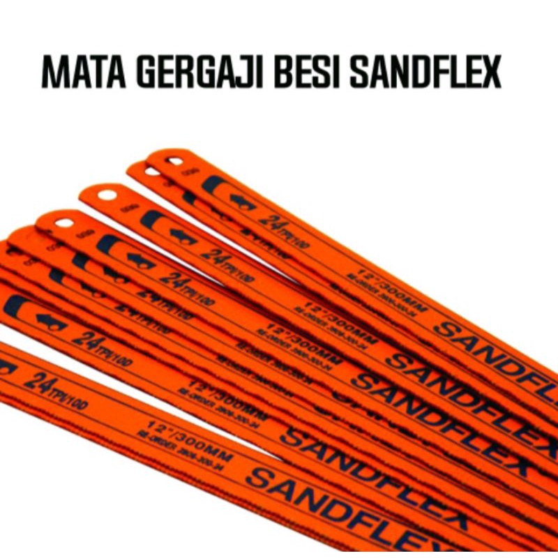 Mata Gregaji Besi Sandflex ASLI Sandflex 24 TPI ORIGINAL SWEDEN 100%