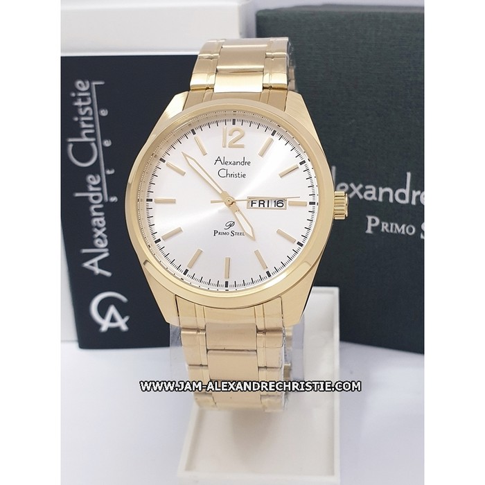 jam tangan pria Alexandre Christie Original AC 1012 ME FGD