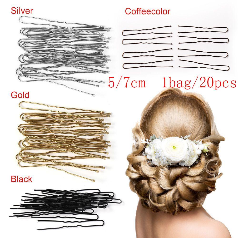 Suyo 20PCS Waved Hair Pin Trinket Bridal Hairstyle Alat Hadiah Alloy Barrette