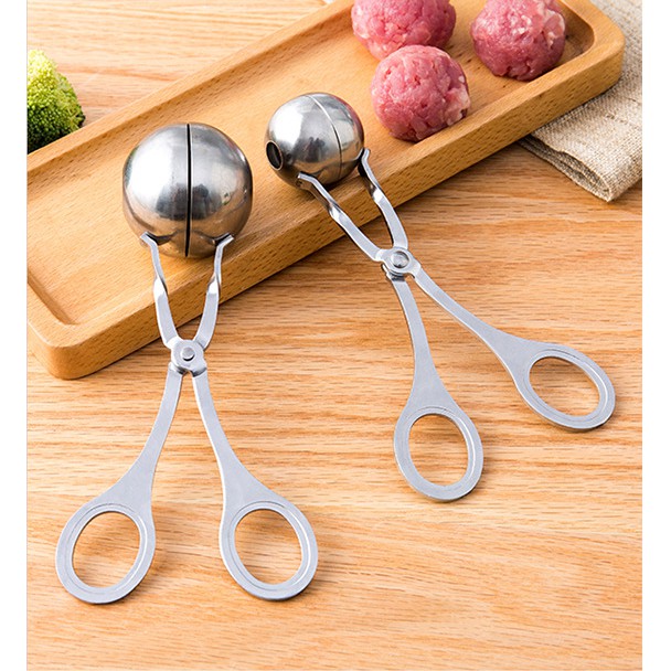 Alat Cetakan Bakso Stainless Steel Cetakan Daging DIY Meatball Maker