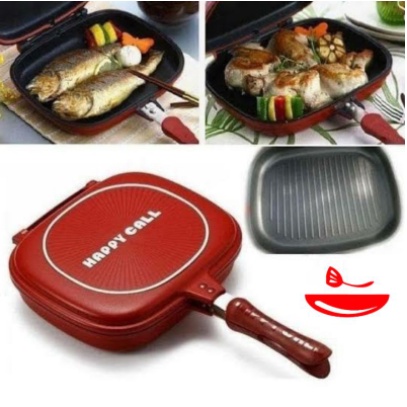 Happy Call Double Pan/Pemanggang Jumbo