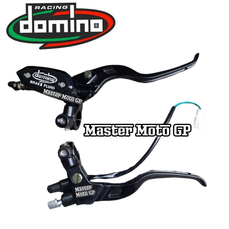 Master rem tabung oval Domino brake fluit Handle Domino Handle set Master Rem Kopling Set Domino Cnc type E2 Universal Motor Beat Vario CBR 150R Vixion Aerox Ninja sonic Fu Rx king vario150 scorpio Klx scoopy xride ADV