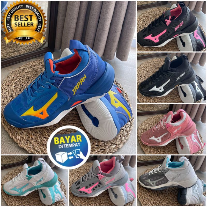 SEPATU VOLLY MIZUNO WAVE MOMENTUM MID - SEPATU MIZUNO WAVE MOMENTUM MID - SEPATU MIZUNO MOMENTUM - S